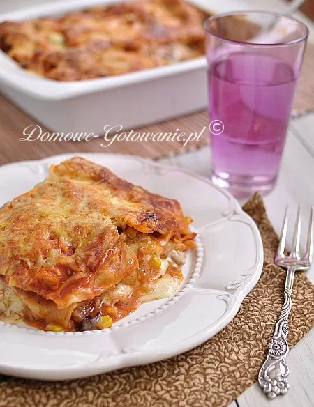 Lasagne z mięsem mielonym