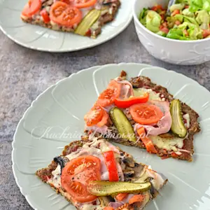 Pizza z mięsa mielonego