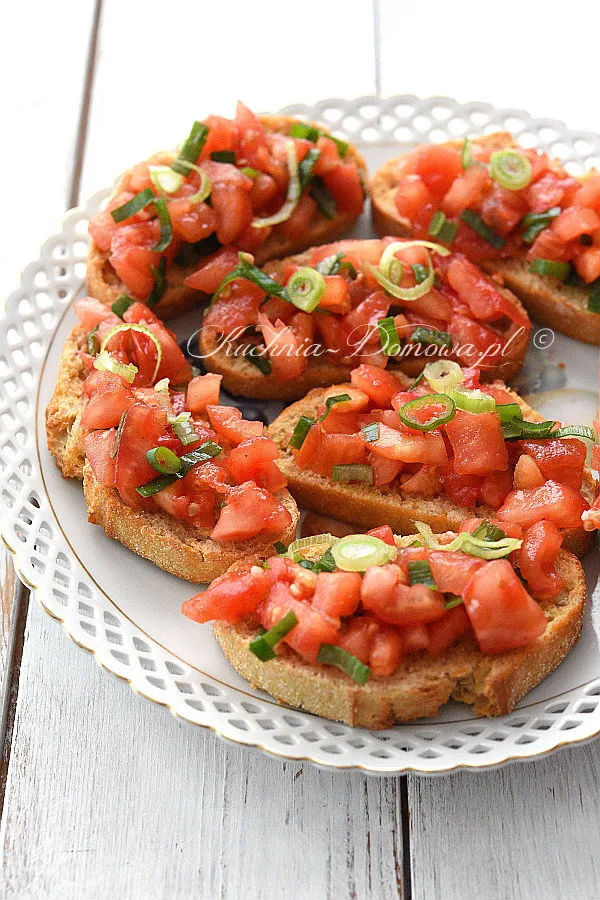 Bruschetta z pomidorami