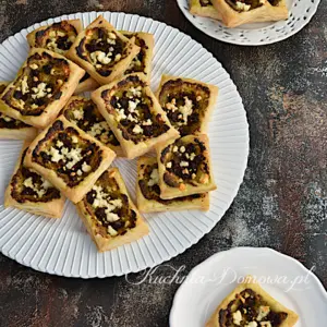 Szybka przekąska z ciasta francuskiego