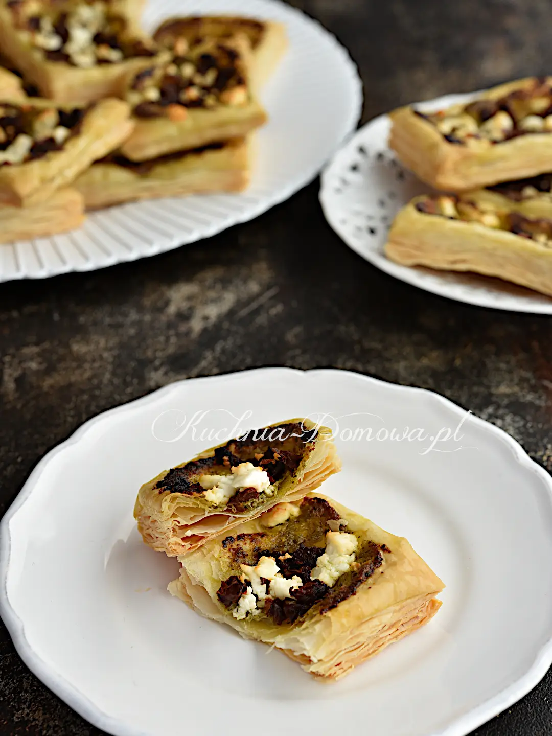 Szybka przekąska z ciasta francuskiego