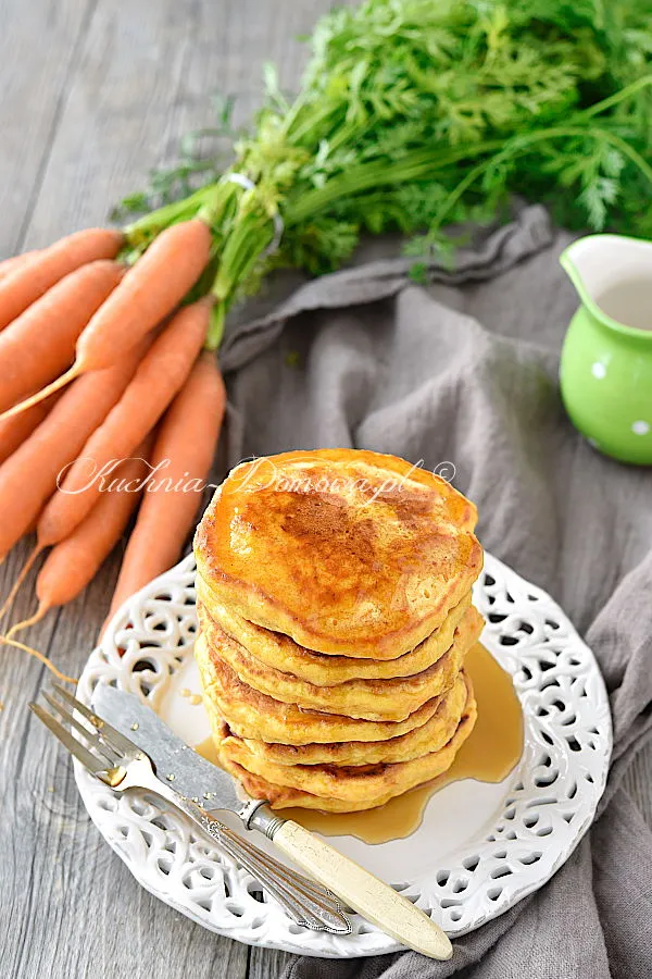 Marchewkowe pancakes