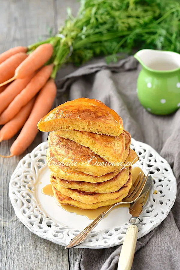 Marchewkowe pancakes