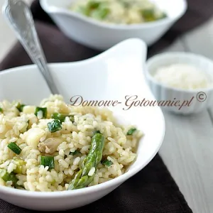 Risotto ze szparagami