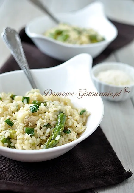 Risotto ze szparagami