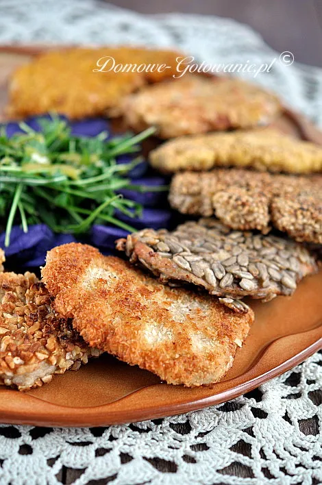 Kotlet w panierce bezglutenowej