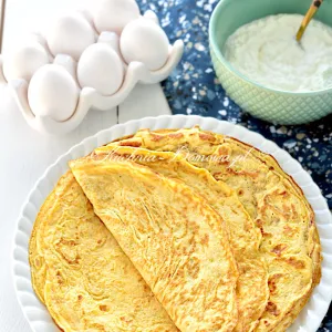 Keto naleśniki bez mąki