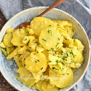 Sałatka ziemniaczana po bawarsku (Kartoffelsalat)
