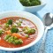 Zupa pomidorowa z brokułem i groszkiem