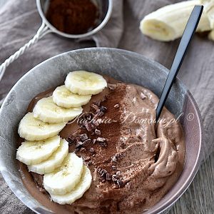 Czekoladowo- bananowe smoothie bowl